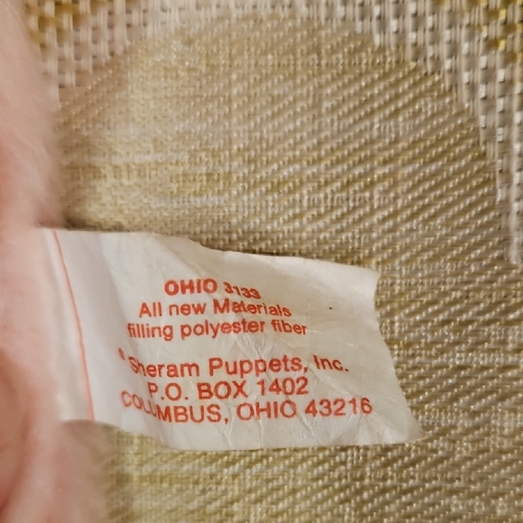 70s Sheram Hand Puppet Animal Set: Pig Croc Duck Bear Zebra Elephant Giraffe - Picture 8 of 11